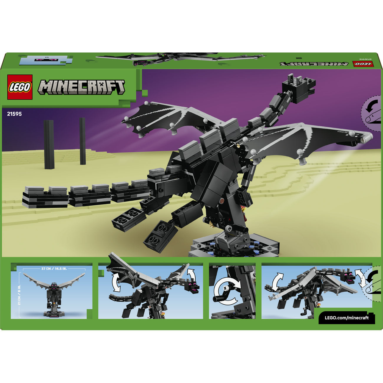 LEGO Minecraft 21595 Le Dragon de l'Ender