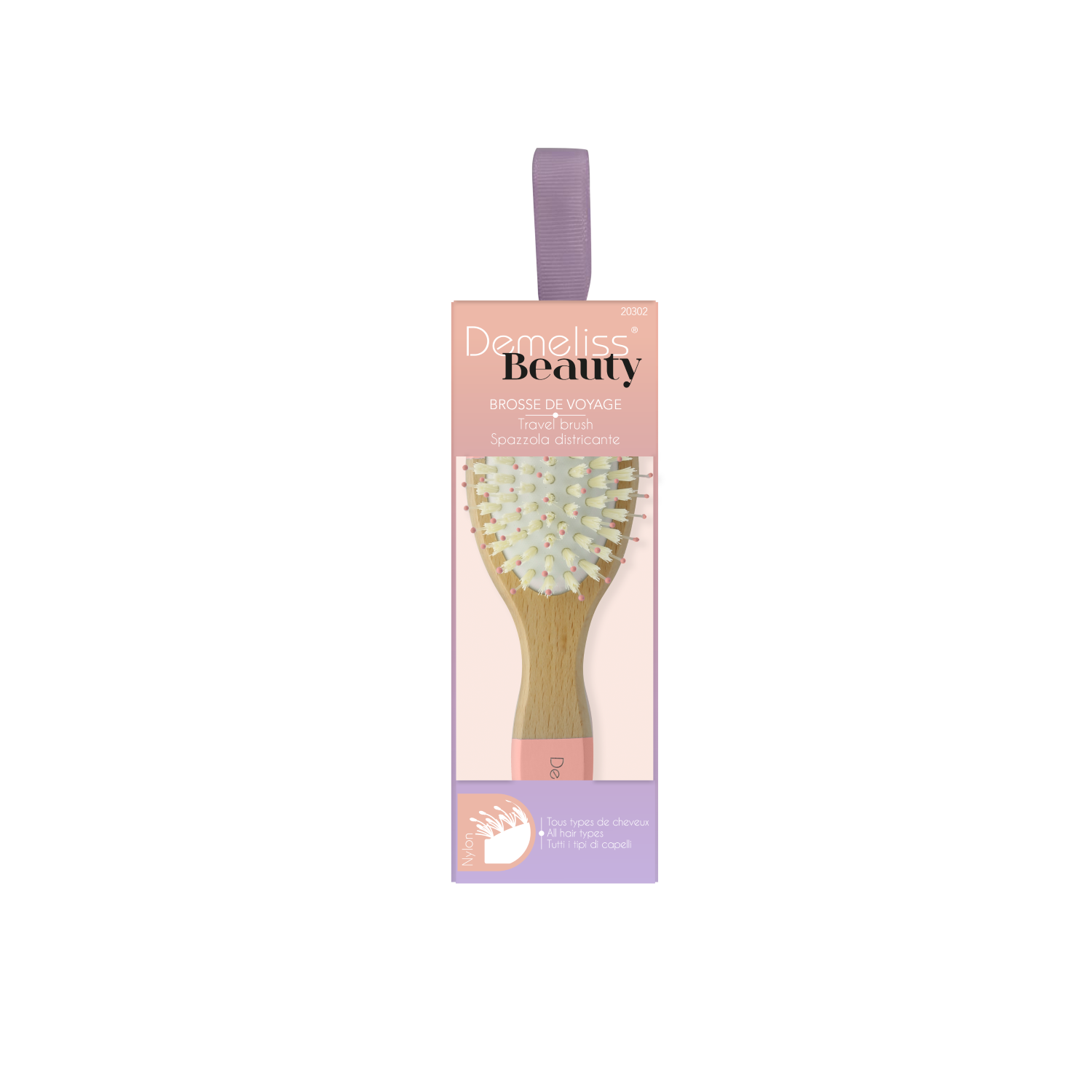 DEMELISS BEAUTY - Brosse de voyage