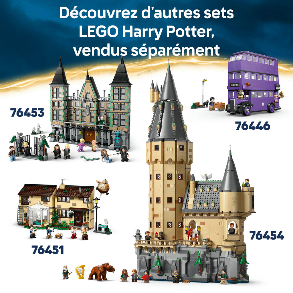 LEGO Harry Potter™ 76452 Magasin d'accessoires de Quidditch™ et marchand de glaces