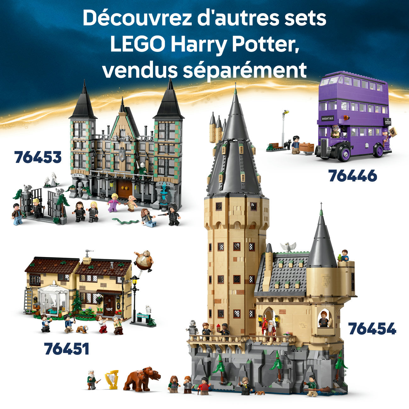 LEGO Harry Potter™ 76452 Magasin d'accessoires de Quidditch™ et marchand de glaces