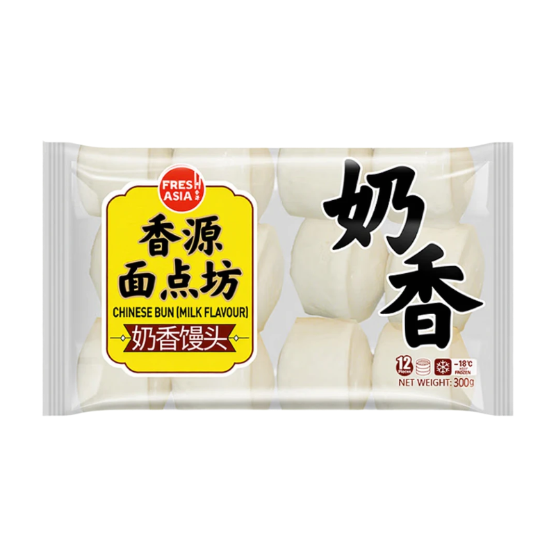 FRESHASIA Brioche chinoise saveur lait - 300 g