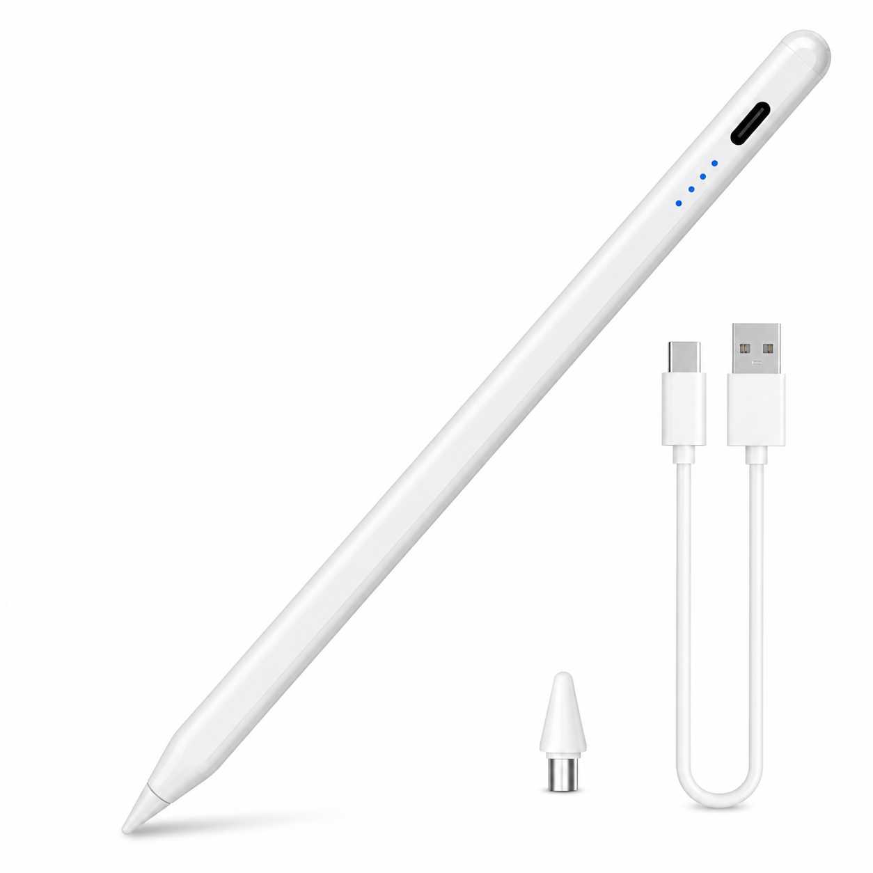 VoxorAI HL-U05 Stylet universel pour tablette iOS, iPad, Android et Microsoft - Blanc