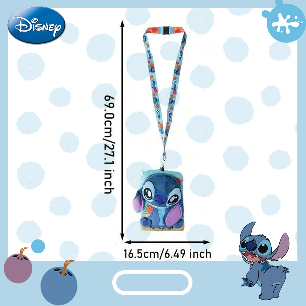 Disney Porte-badge en peluche Stitch