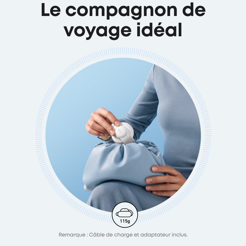 Anker MagGo station de charge sans fil 3 en 1, compatible MagSafe, certifiée Qi2 15W, chargeur de voyage pliable, pour iPhone 17/16/15/14, AirPods, Apple Watch (chargeur USB-C inclus)