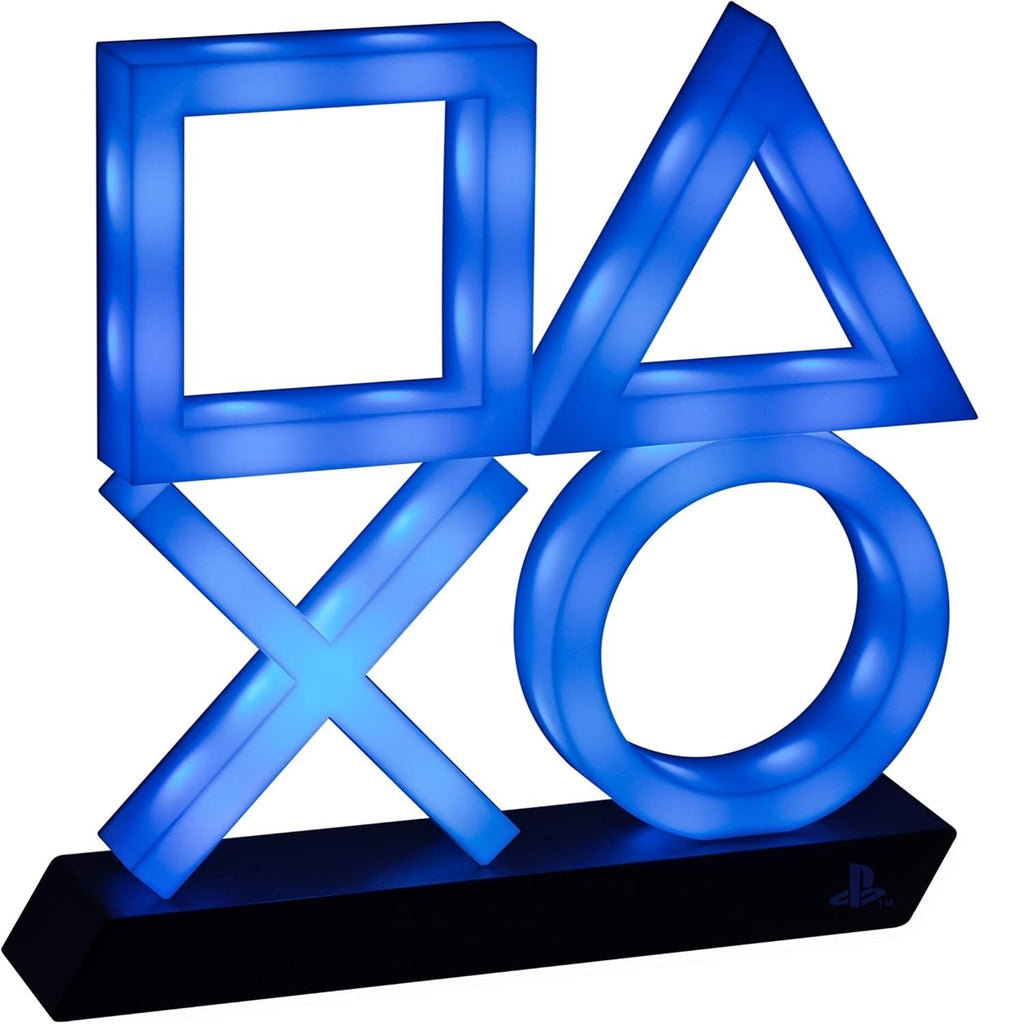 PlayStation 5 Icons Light XL - sous Licence Officielle - 32 cm - Réactif à la Musique - Alimenté par USB ou Batterie