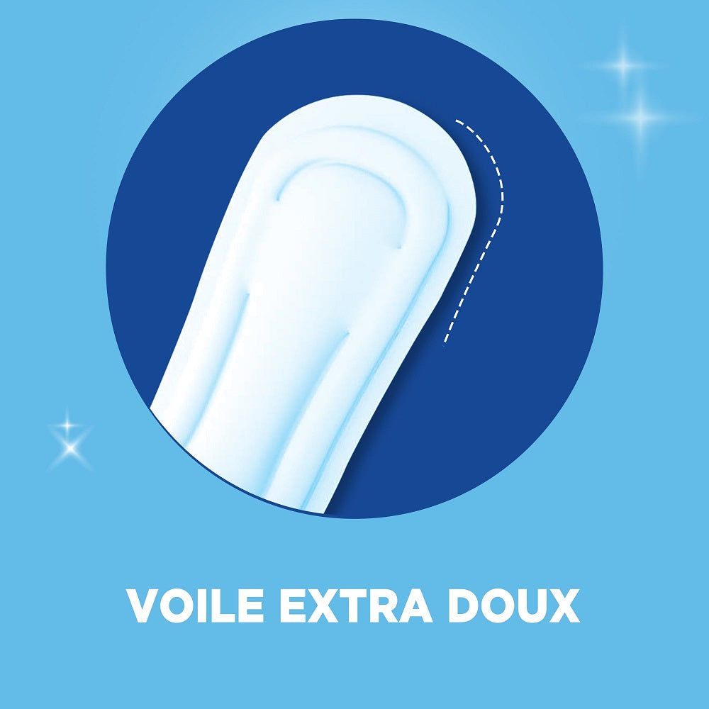 Vania Serviettes Hygiéniques Maxi Super sans Ailettes Lot de 16