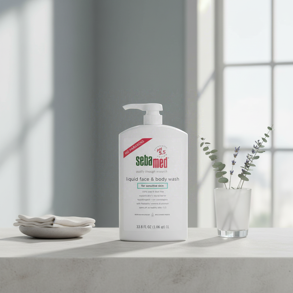 SEBAMED Nettoyant Liquide Visage et Corps 1000 ml