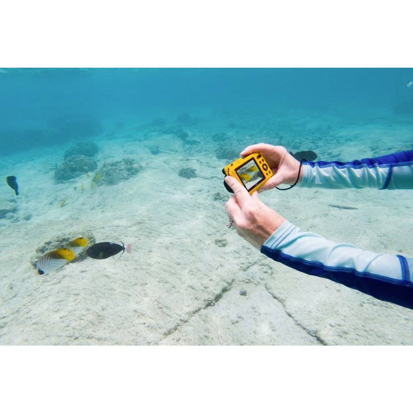 Kodak PIXPRO Appareil photo numérique étanche 15 m - Antichoc 2 m - Jaune