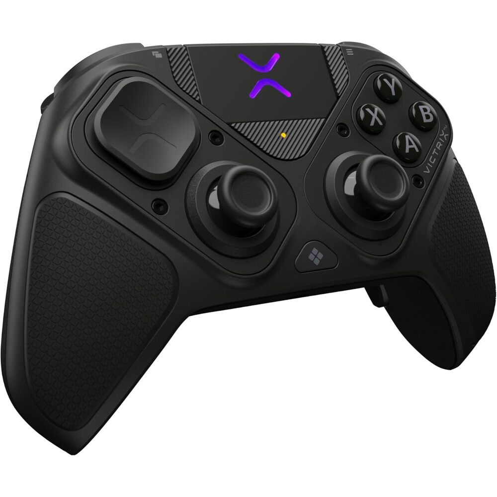 Turtle Beach Victrix Pro BFG Reloaded Manette esport modulaire Sans fil - Gâchettes à effet Hall & Sticks Anti-Drift & Module Fightpad 6 boutons - Steam Deck, Windows 10/11 - Noir