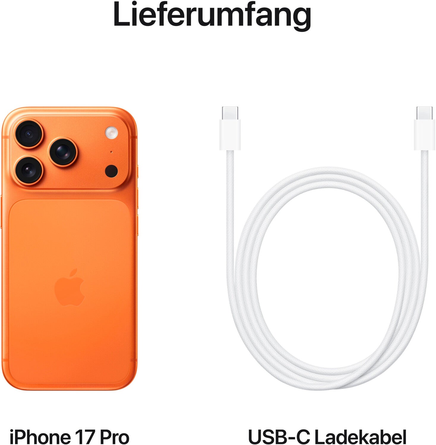 Apple iPhone 17 Pro 512 Go - Orange Cosmique