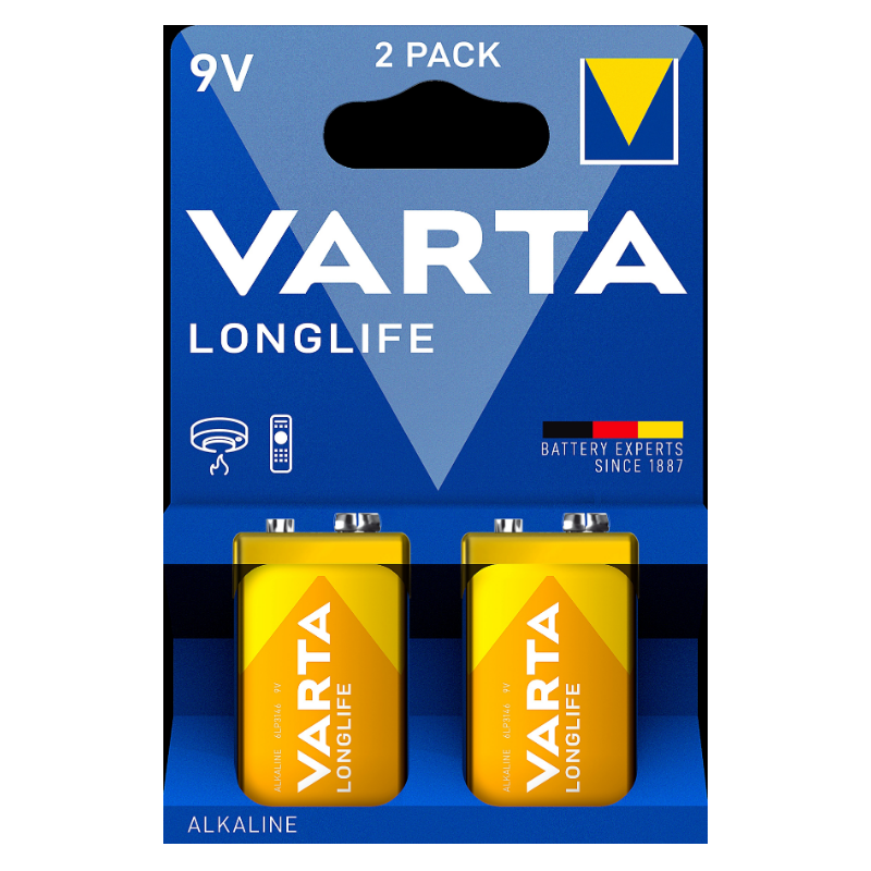 VARTA piles alcalines LONGLIFE V x2
