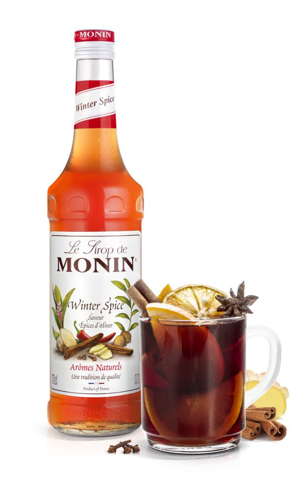 MONIN Sirop saveur épices d'hiver - 700 ml
