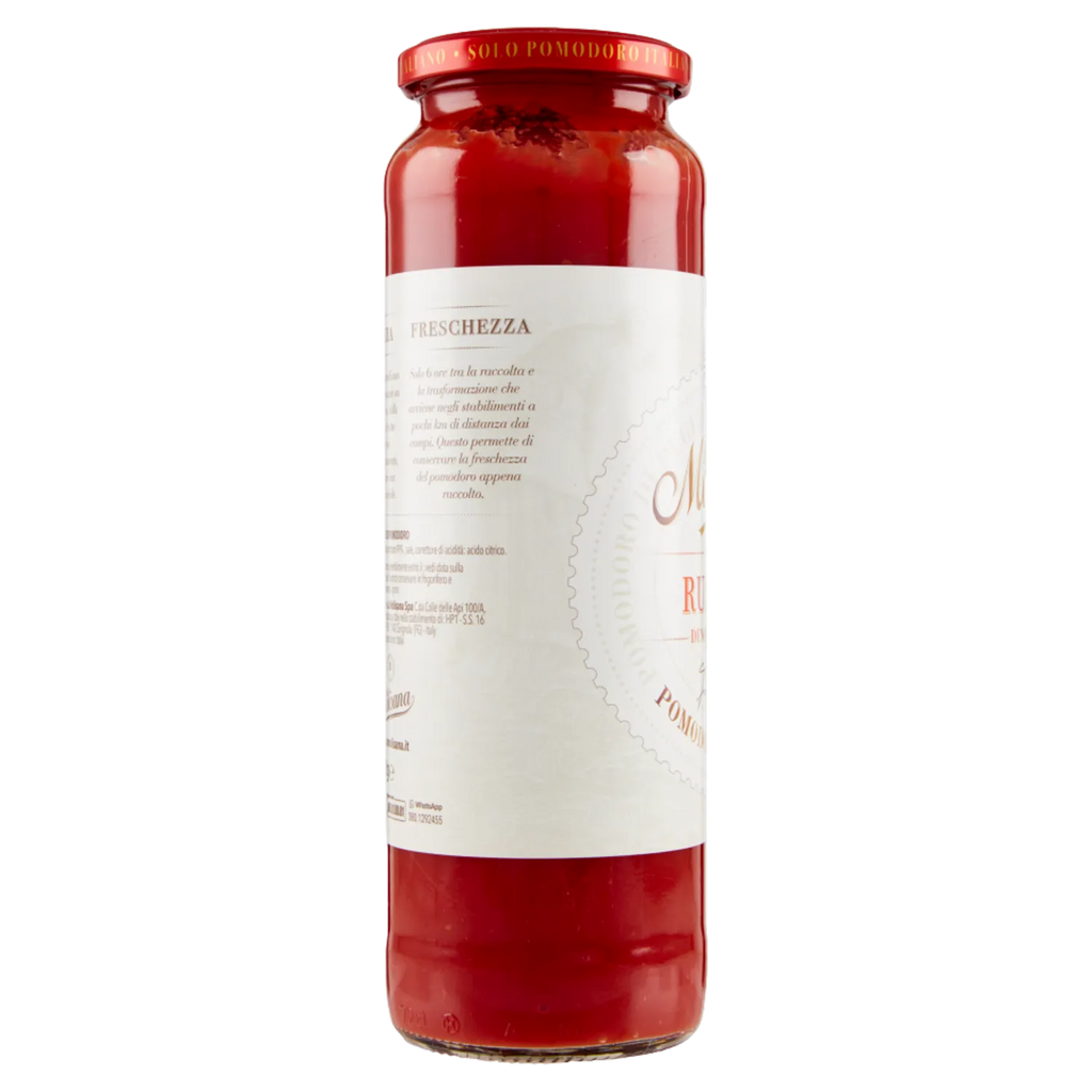 La Molisana Purée de tomates rustique 100 % italienne (Tomates cultivées dans les Pouilles) 690 g