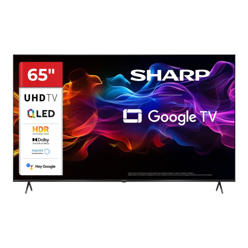 SHARP 65HP5265ETV 65" 4K UHD Qled Google TV