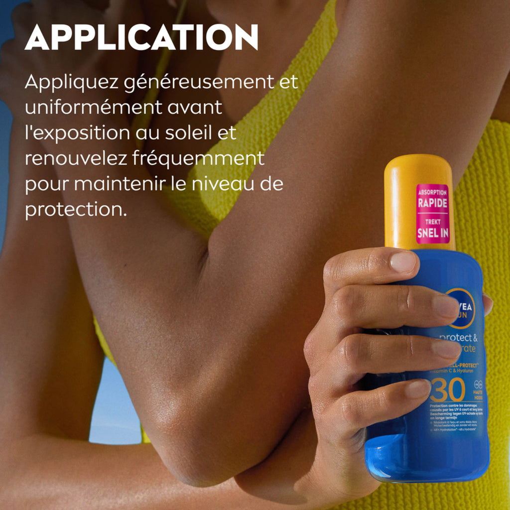 NIVEA Sun Spray Solaire Protect & Hydrate SPF 30 - 200 ml