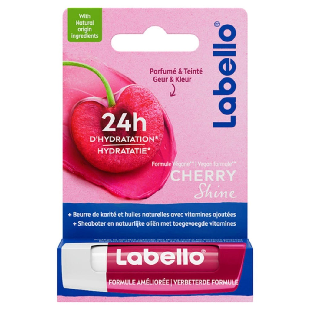 Labello Lèvres Stick Baume à Lèvres Fruity Shine Cherry