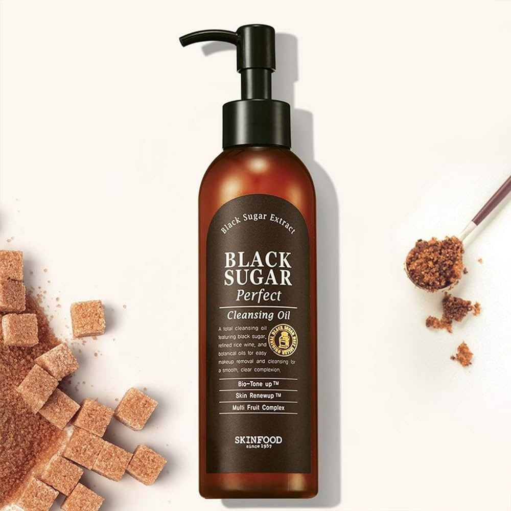 SKINFOOD Huile Nettoyante Parfaite Sucre Noir 200 ml
