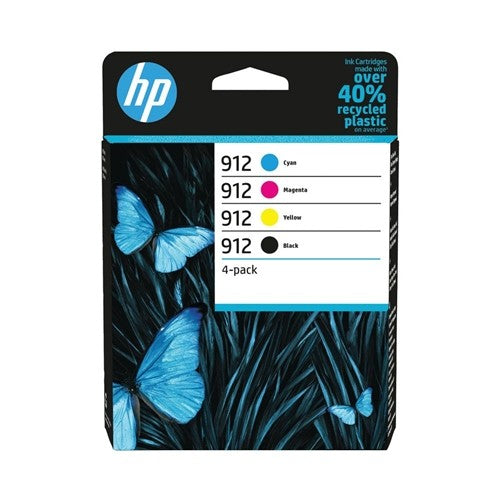 HP Cartouche d'encre 912 BK + 4 cartouches d'encre CMY 6ZC74AE