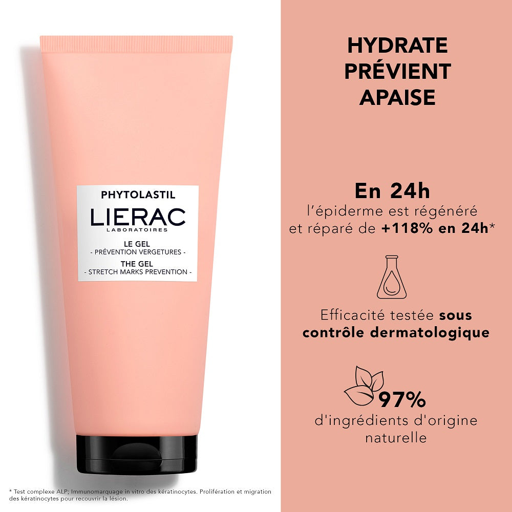LIERAC Phytolastil Le Gel Prévention Vergetures Tube 200 ml