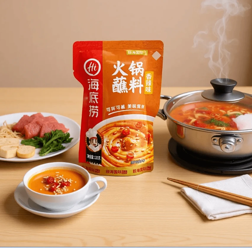 HAIDILAO Sauce épicée pour fondue Sachet 120 g
