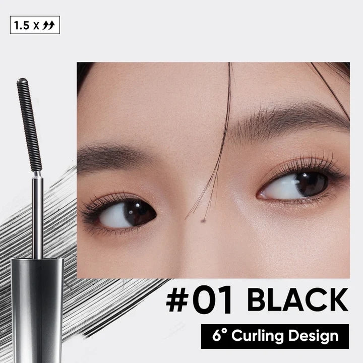 Judydoll 3D Curling Iron Mascara #01 Black