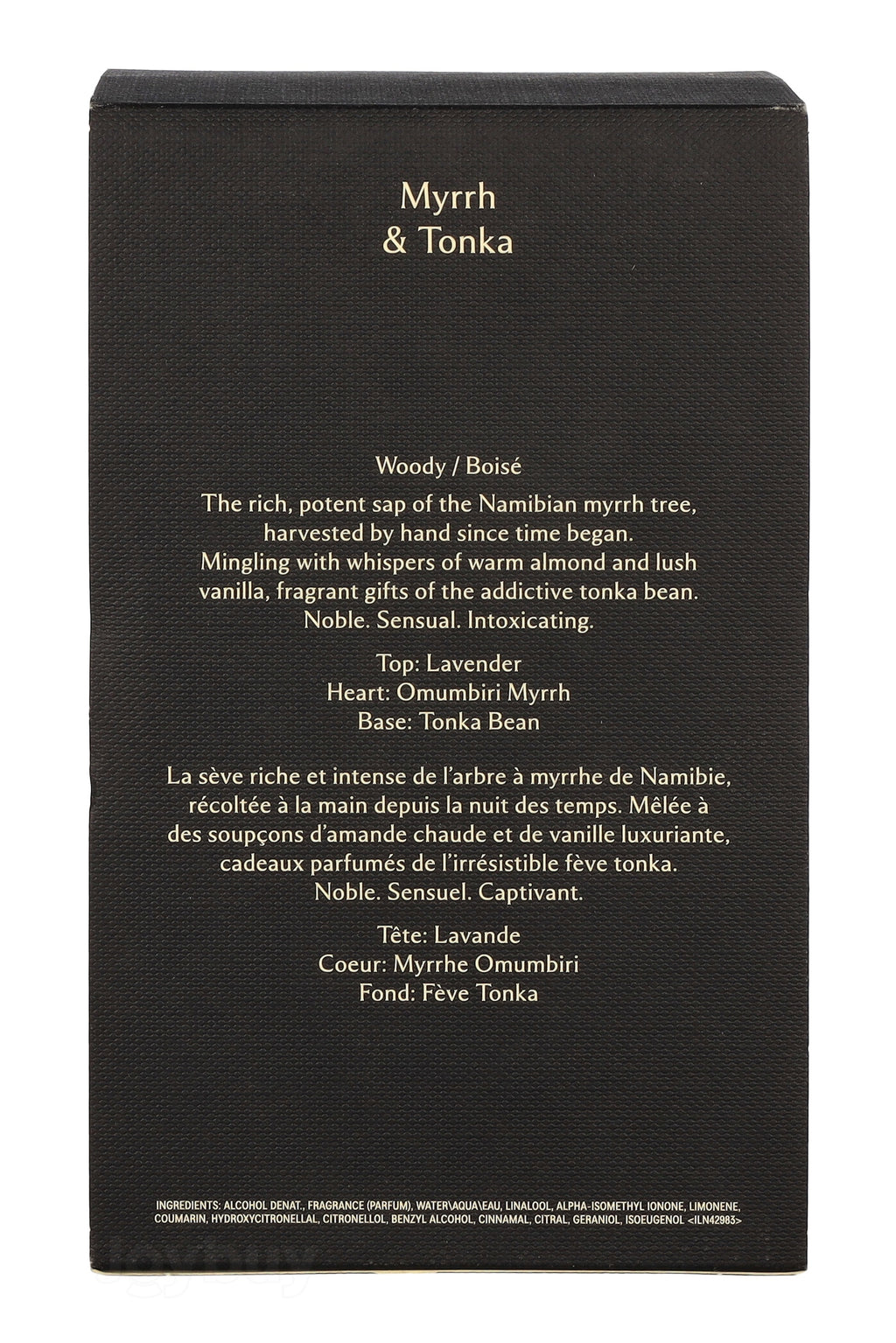Jo Malone Myrrh & Tonka Intense Eau de Cologne 100 ml
