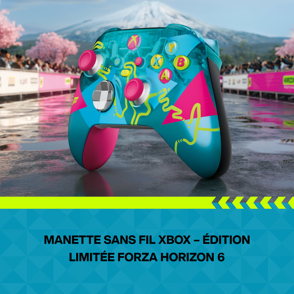 Manette sans fil Xbox pour Xbox Series/PC – Édition limitée Forza Horizon 6