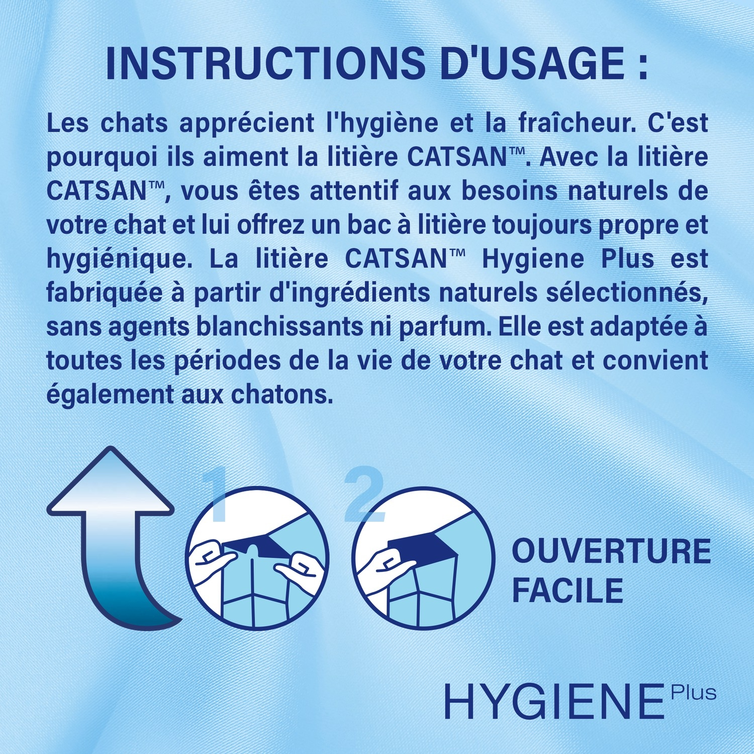 CATSAN Hygiène Plus Litière pour Chat 10L