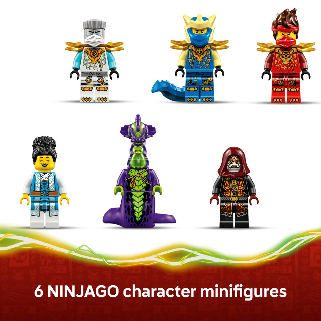 LEGO Ninjago 71857 Véhicule Ninja Maison dans les arbres Pack de combat de 642
