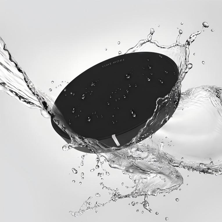 TIMEMORE Balance à café DOT avec rapport café/eau/débit d'eau/fonction minuterie, basculement libre des unités onces/kg, balance numérique pour mode espresso et pourover, blanc