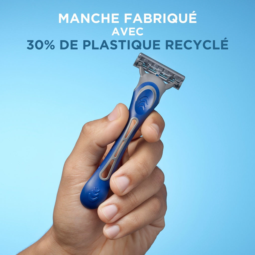 Wilkinson Sword Essential 3 - Rasoirs Jetables pour Homme - x8