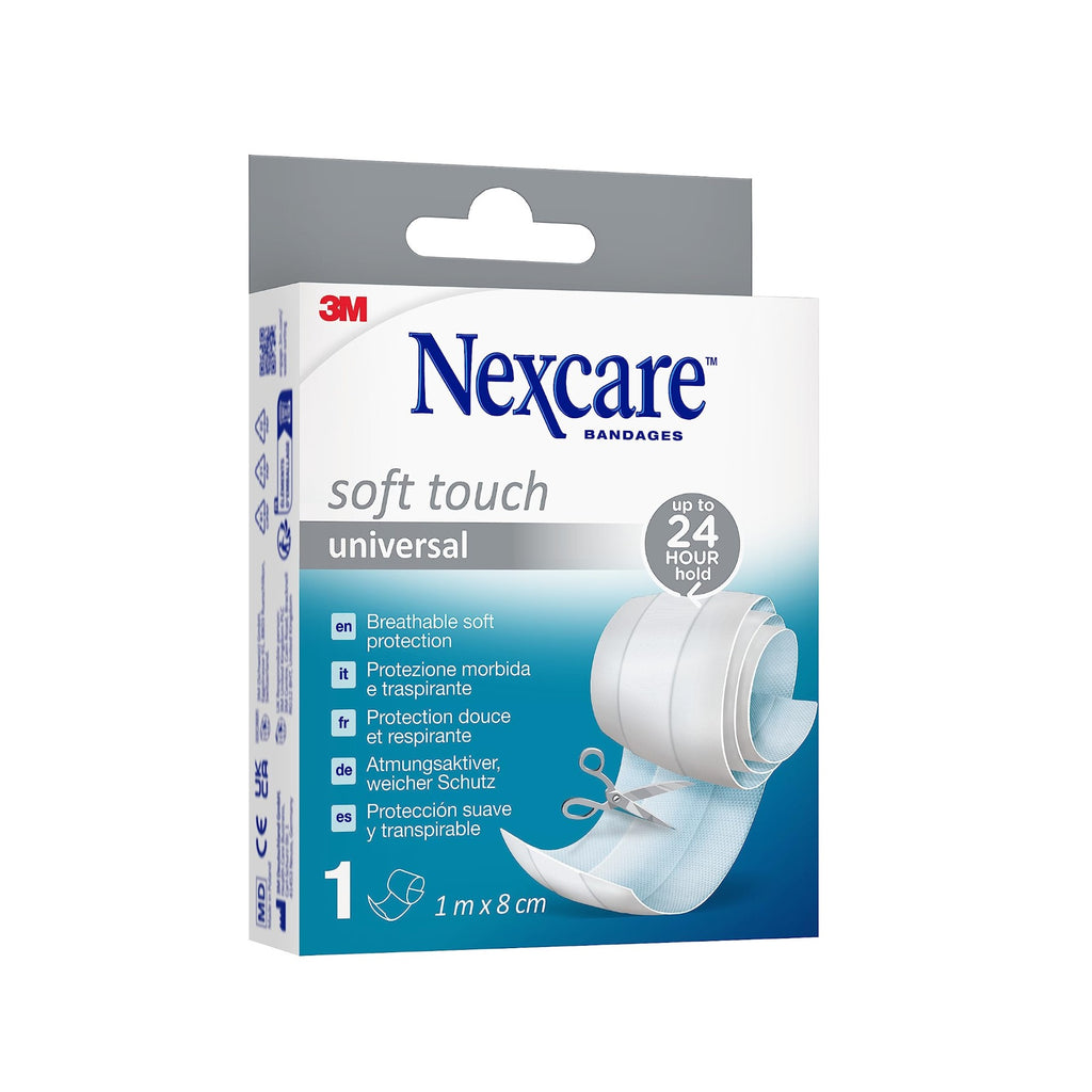 NEXCARE™ Pansement universel Soft Touch, 1 m x 8 cm, 1 boîte