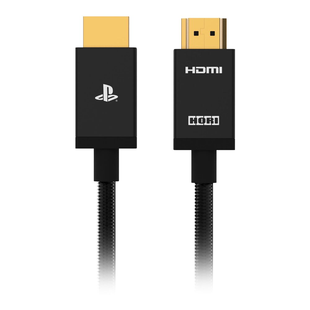 HORI Câble Sony HDMI 2.1 ultra haute vitesse pour PS5 compatible 8K/4K/HDR en nylon haute durabilité - 2 m