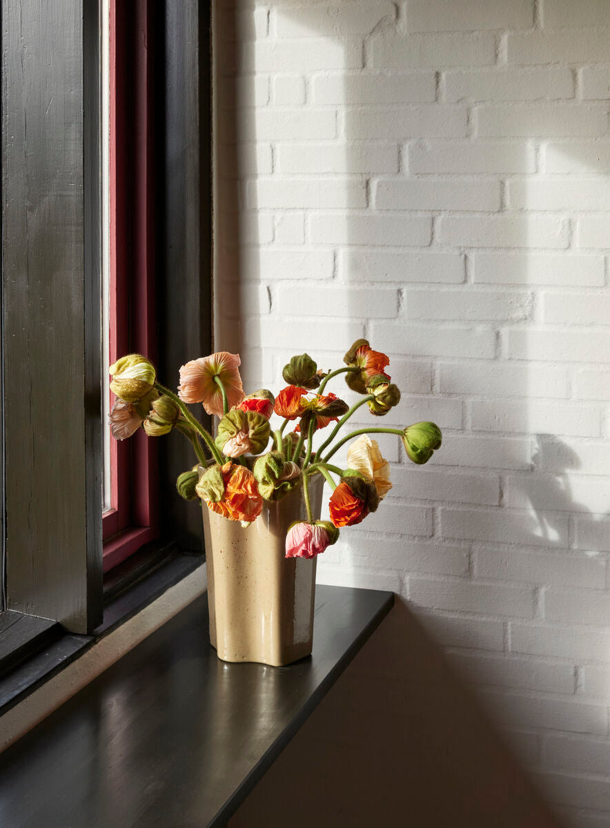 Hübsch Vase Sapo Marron