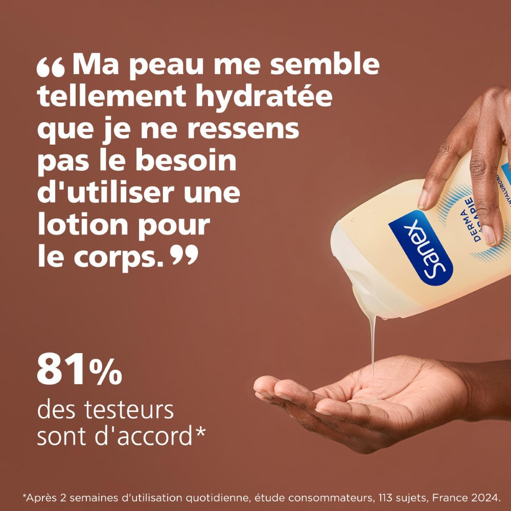 Sanex - Gel douche - Derma Thérapie - Anti-démangeaison & irritation - 425ml