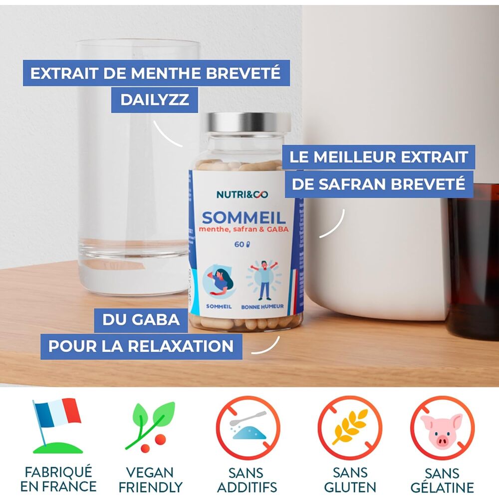 Nutri&Co Formule Sommeil - 60 gélules