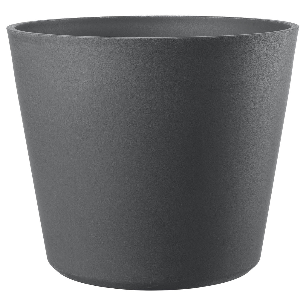 DEROMA Origin Pot de fleurs à roulettes gris - 58 cm