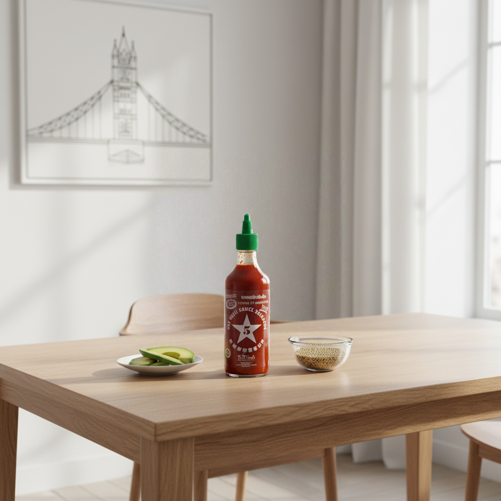 5 ÉTOILES Sauce de Piment Sriracha HL 455 ml