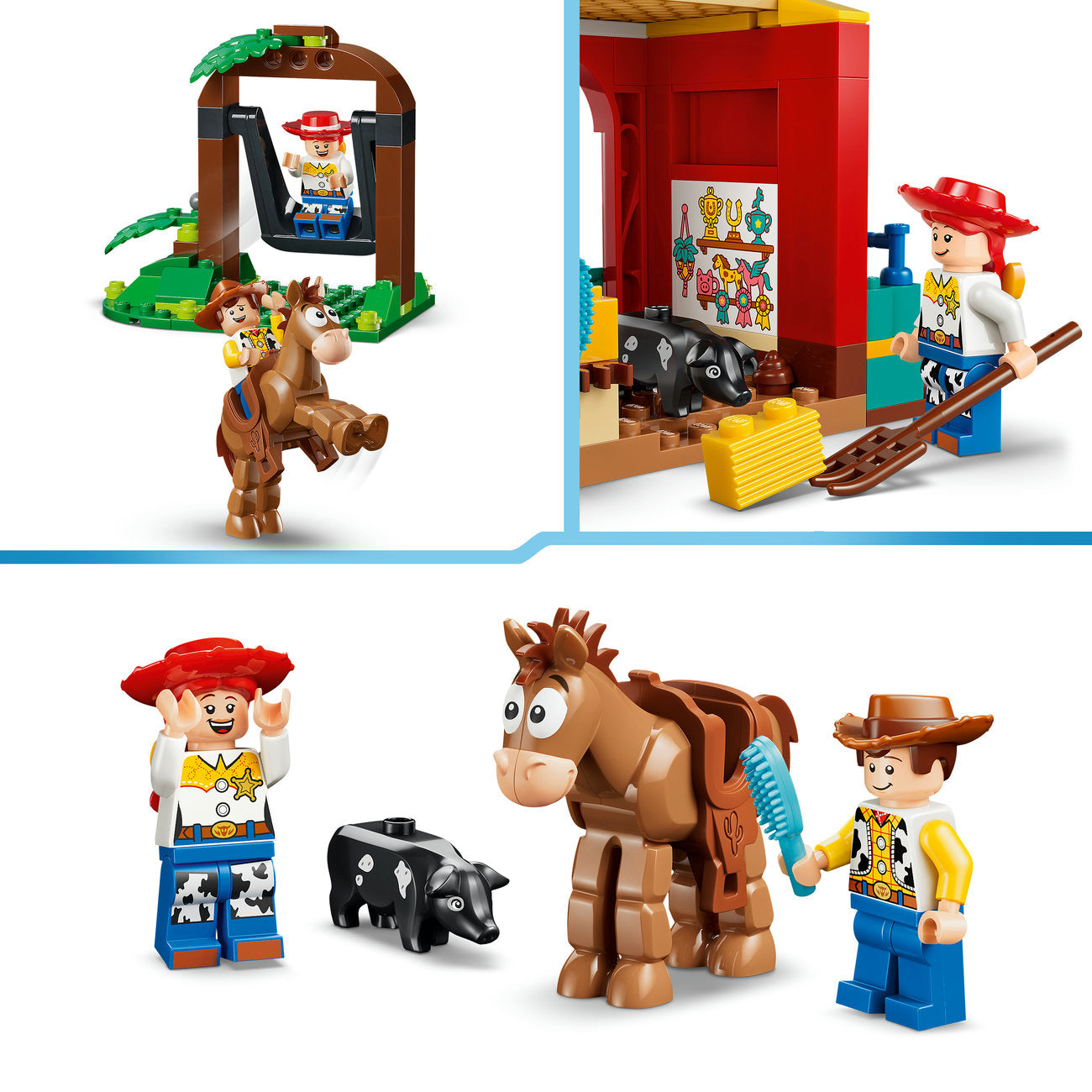 LEGO Disney Pixar Ranch de Blaze 43304 Set de Jouets de Construction