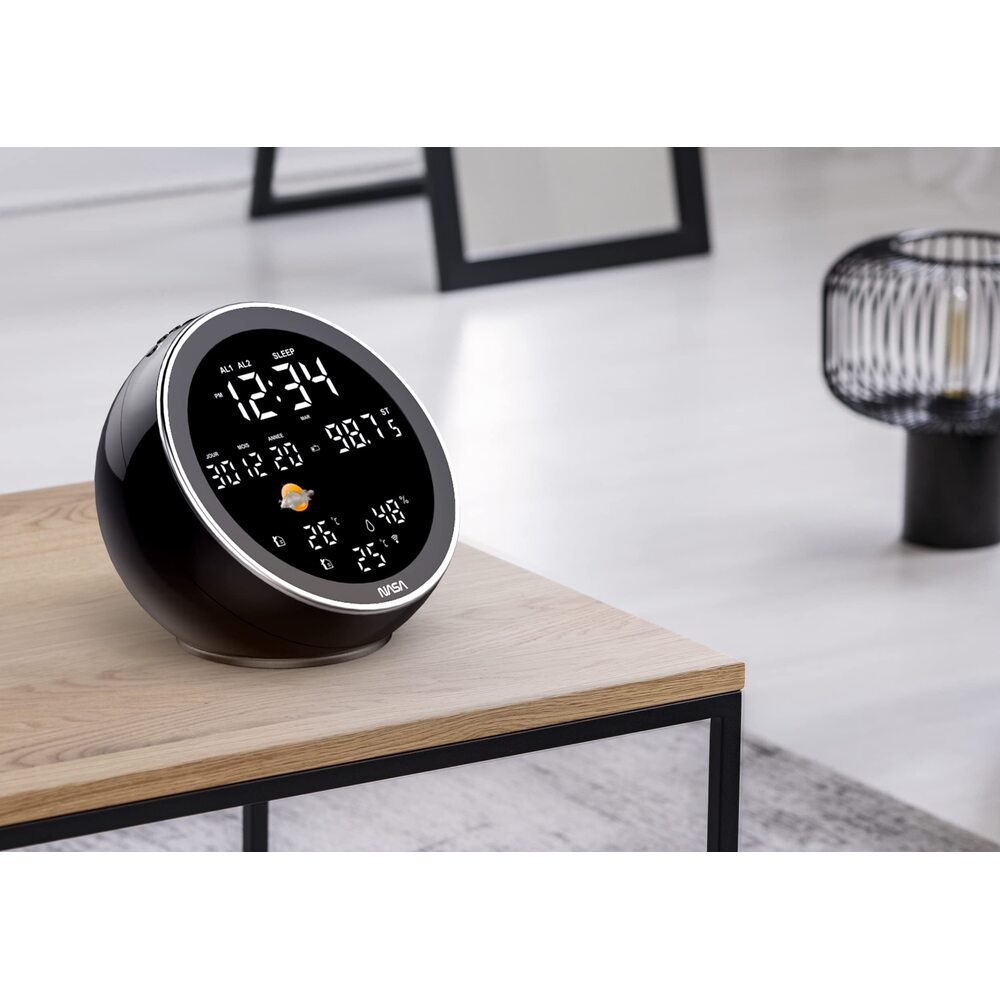 NASA WSP1500 Station météorologique Bluetooth - Noir