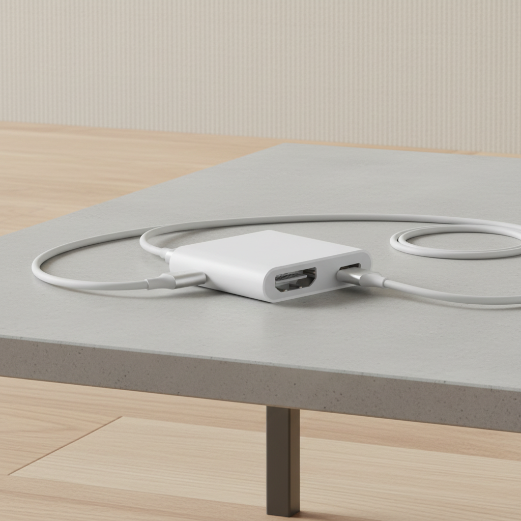 Apple adaptateur Lightning vers AV numérique