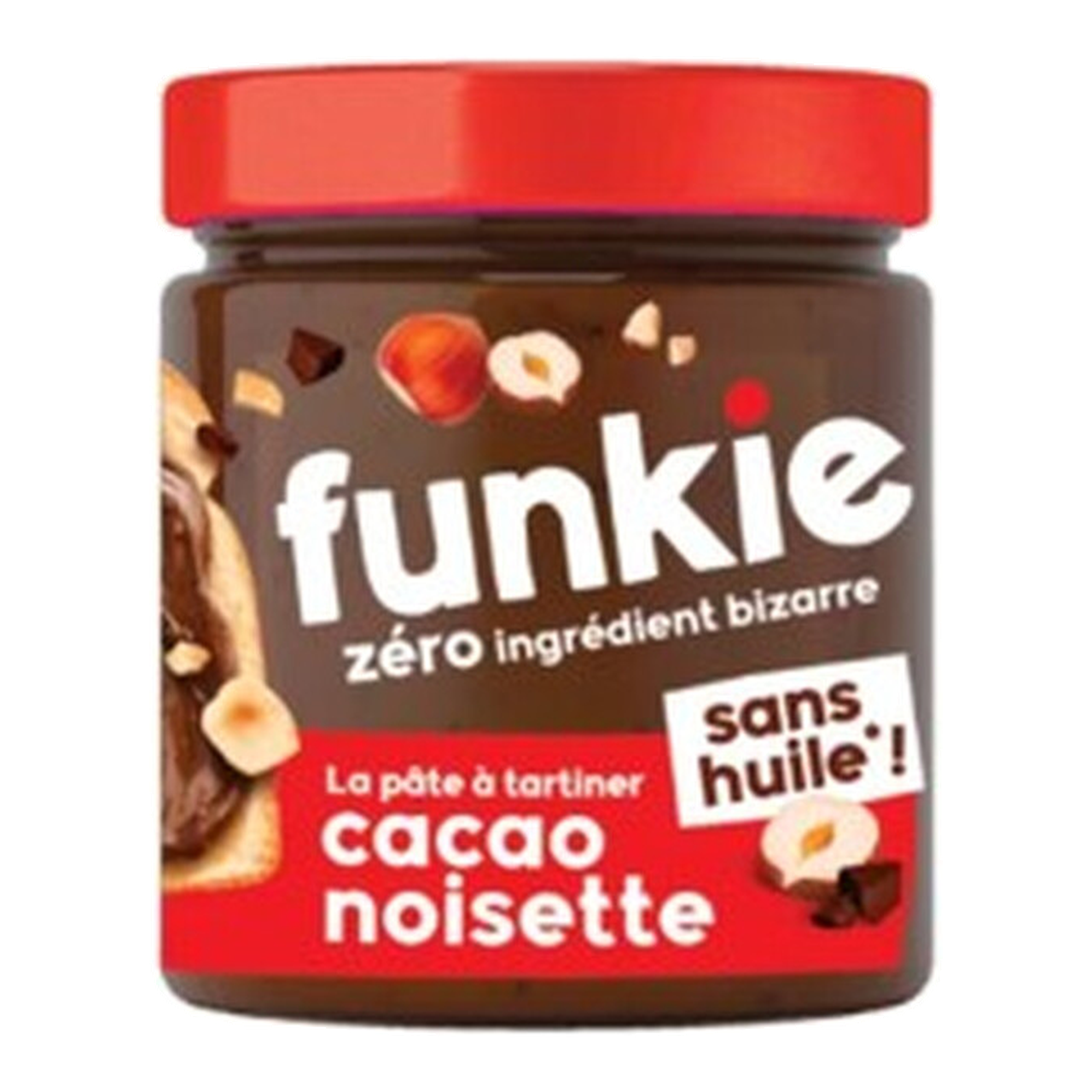 FUNKIE Pâte à tartiner biologique cacao noisette - 200 g