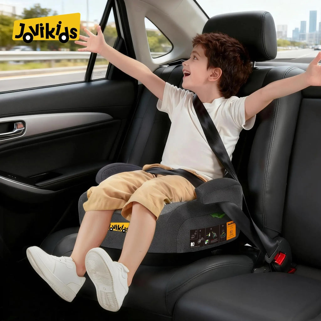 Jovikids OHHO Siège Auto Élévateur Enfant, ISOFIX de 125 à 150 cm (Environ 6 à 12 ans, 15-36 kg), Siège Auto Groupe 2 3, ECE R129, Léger, Élévateur ISOFIX