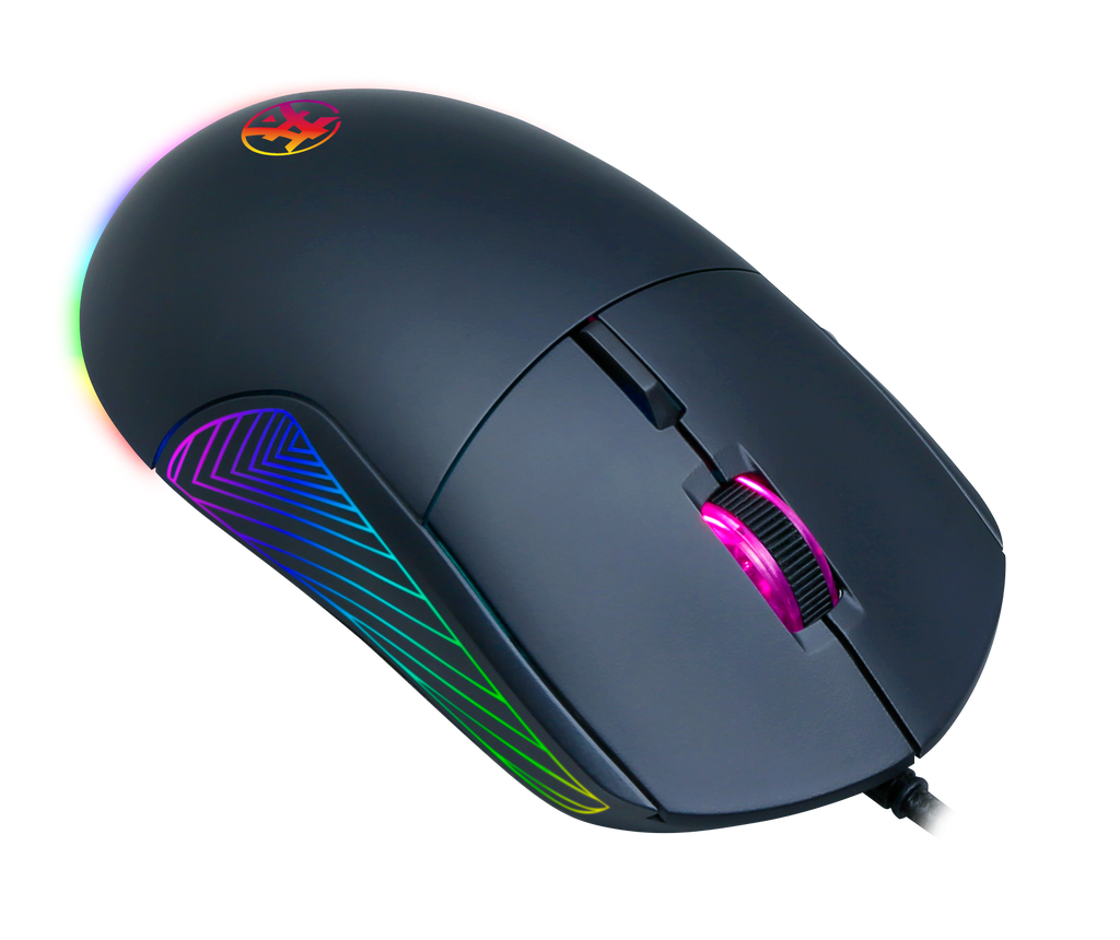 Akuma souris gaming otaku m02 7200dpi rgb noir