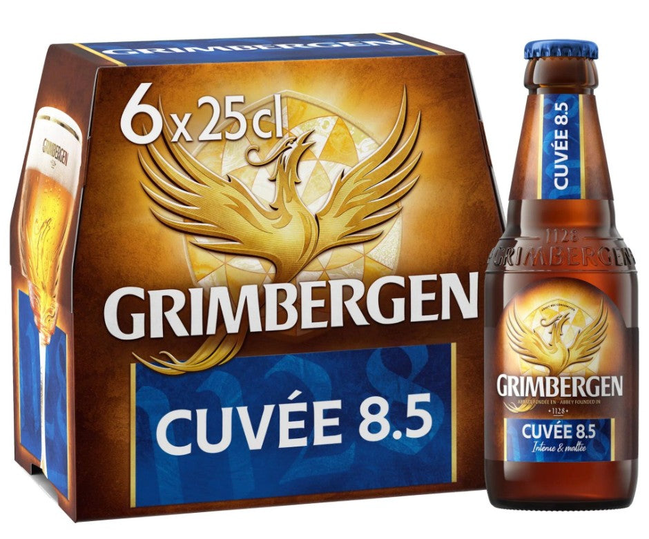 GRIMBERGEN Bière d'abbaye Cuvée 8,5° 6x25cl
