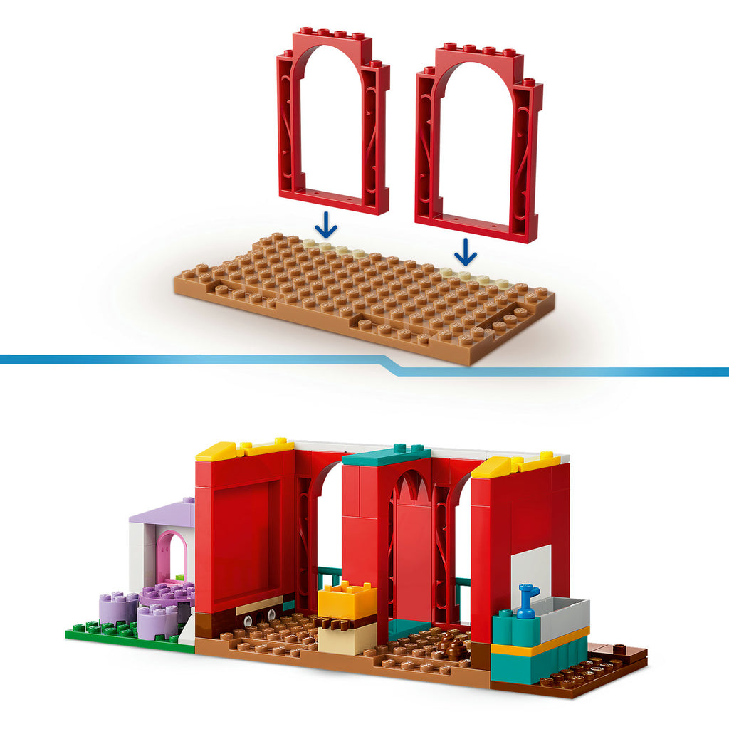 LEGO Disney Pixar Ranch de Blaze 43304 Set de Jouets de Construction