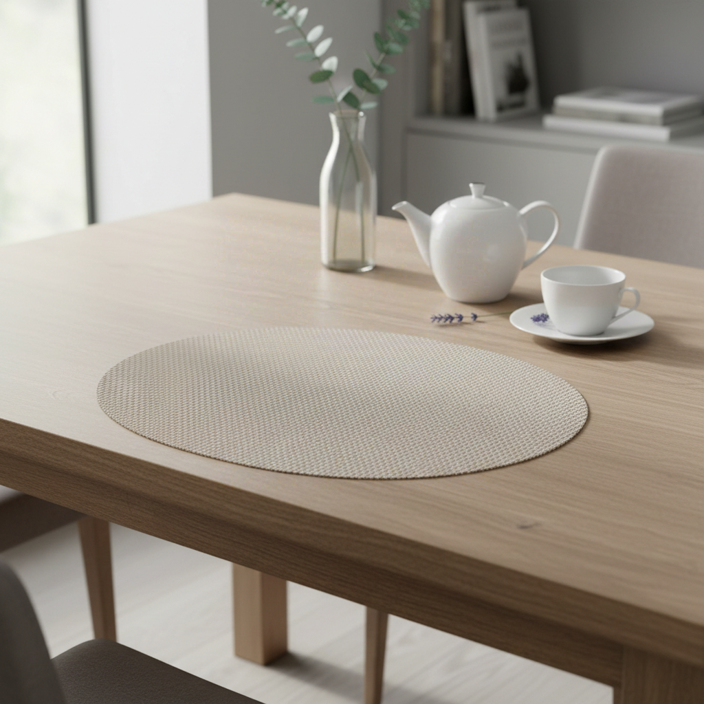 Secret de Gourmet Maoli Set de table en tissu marron naturel - 48 x 35 cm