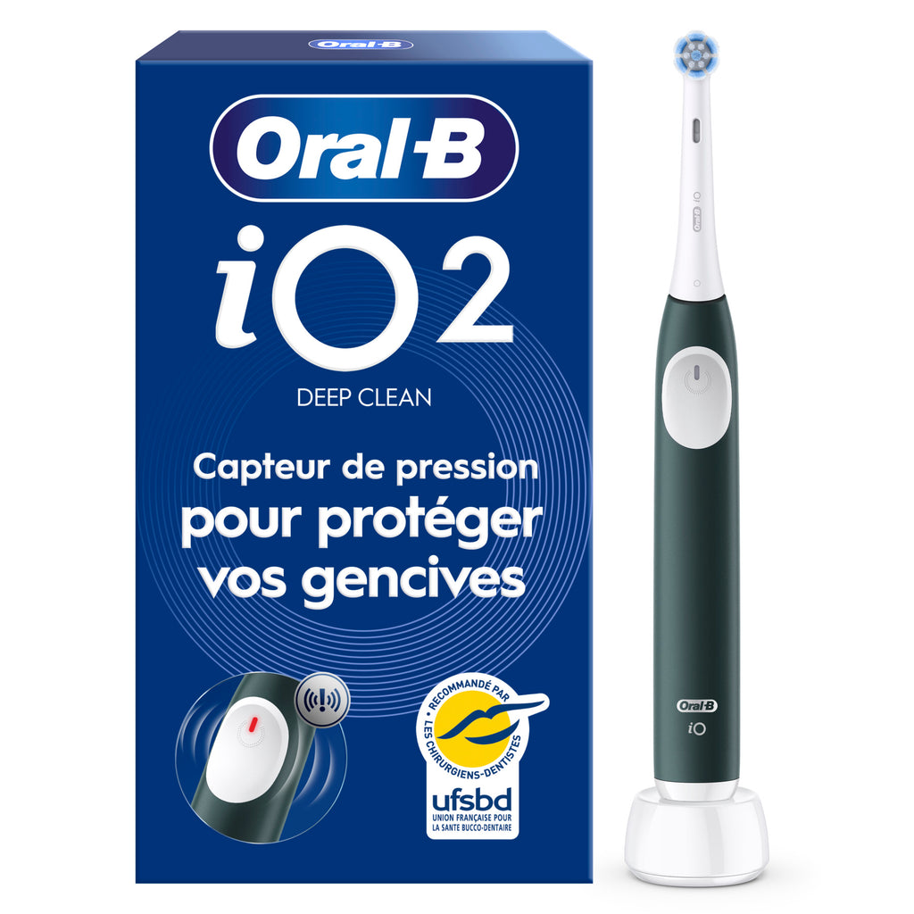 Oral-B iO2 Brosse à dents électrique Verte 1 brossette