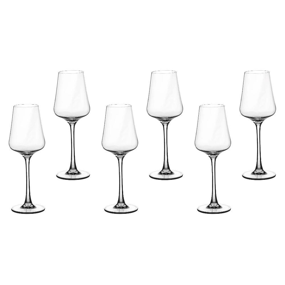 BJÖRN LAGOM Lot de 6 verres à pied - 6 x 34 cl