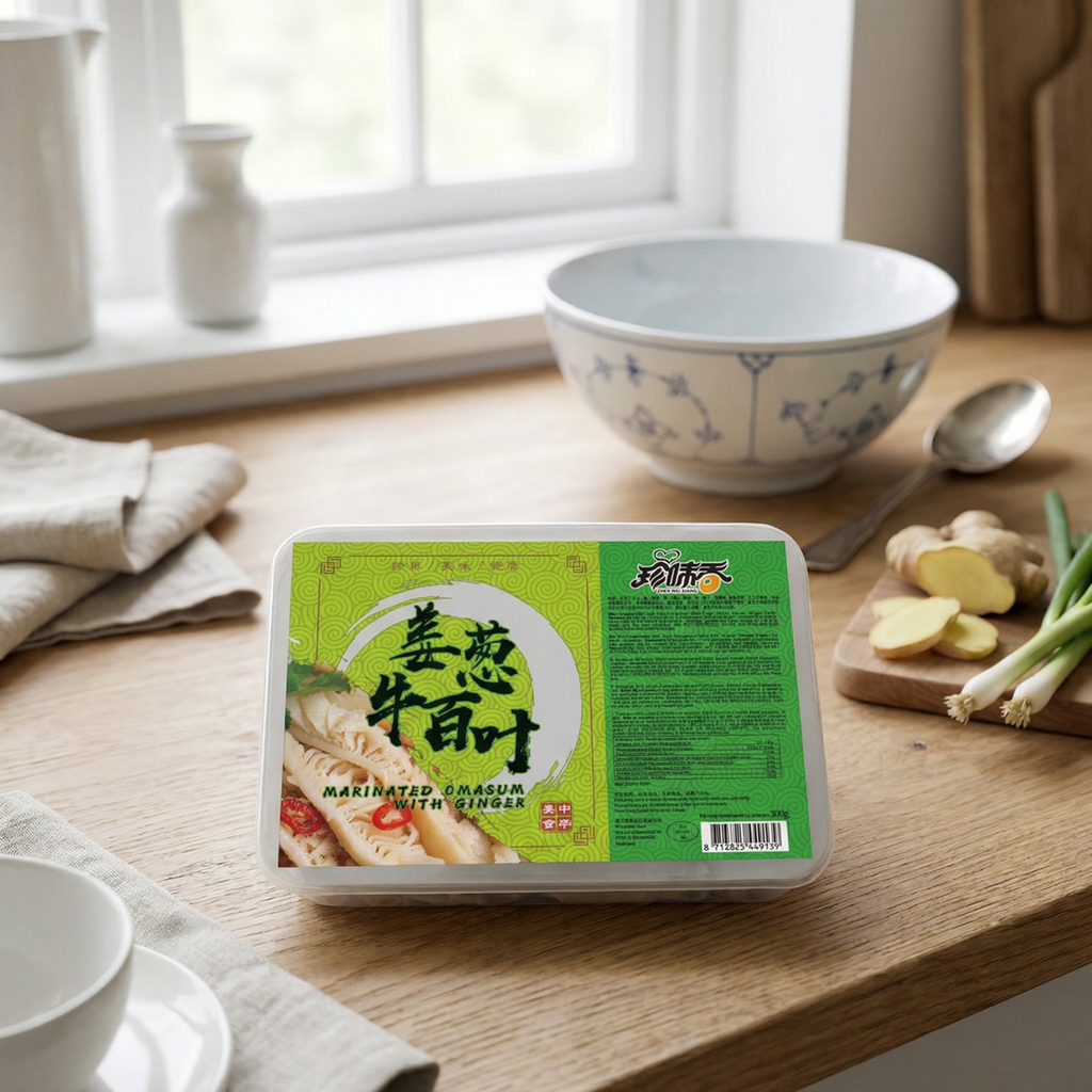 Zhenweixiang Bonnet de bœuf mariné ciboule et gingembre 300 g